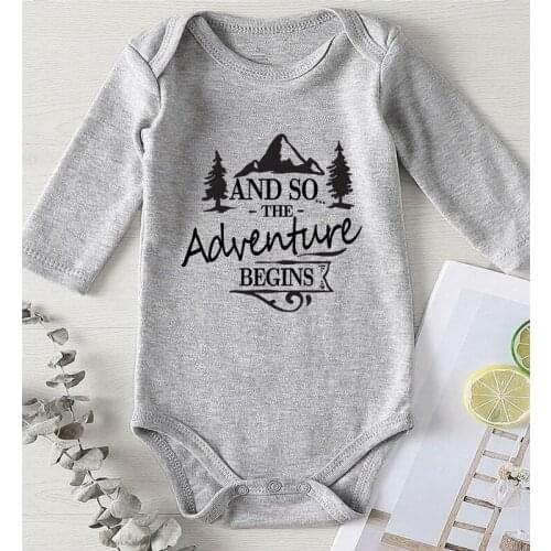 Newborn Baby Girl Clothes Toddler Winter Romper Baby Clothing Kids' Things Printing Long Sleeve Children Jumpsuits Boy Costume