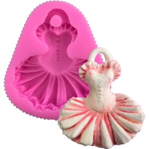 Ballet Skirt Silicone Mold Princess Skirt Cake Mold K144