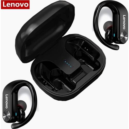 Lenovo LP7 TWS Bass Bluetooth Wireless Headphones Headsets With Microphone Sports Waterproof IPX5 Noise Cancelling Mini Earbuds