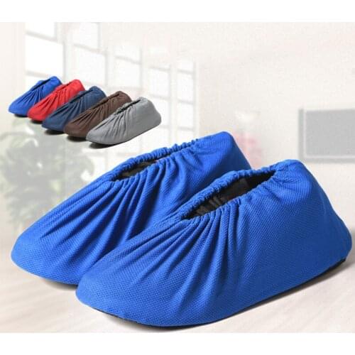 Outdoor Shoes Non-slip Reusable Shoe Covers Household Washable Solid Protector Cover Keep Floor Carpet Cleaning Breathable
