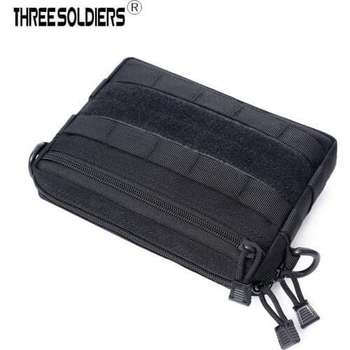Outdoor Military Tactical Waist Bag Multifunctional EDC Molle Tool Zipper Waist Pack Accessory cosmetic bag magic Hanging Pouch