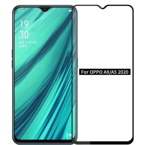 For Oppo A9 2020 9D 6D 5D Full Glue Cover Tempered Glass Screen Protector for Oppo Reno 2 Reno2 Z F for Oppo A5 2020 Glass film