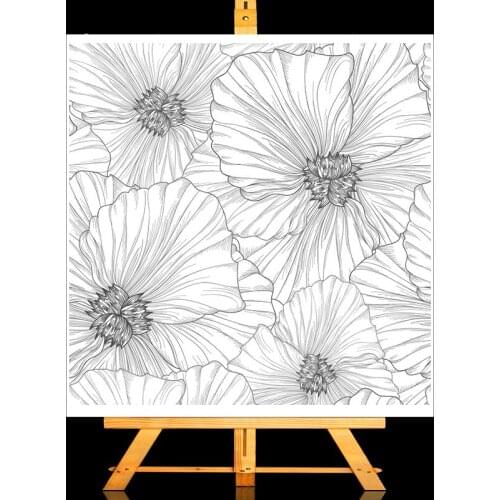 ZhuoAng Summer Flowers Clear Stamps/Card Making Holiday decorations For scrapbooking Transparent stamps 10*15cm