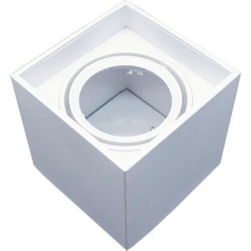 15W AR111 COB LED downlight Dimmable Surface Mounted Ceiling Spot light AC110V-240V Ceiling lamp with black/white