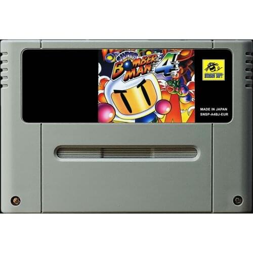 16Bit Games ** Super Bomberman 4 ( PAL EUR version!! )