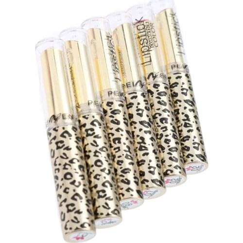 24Pcs Leopard Print Lipsticks Moisturizing Lip Balms Waterproof and Long Lasting 12 Colors