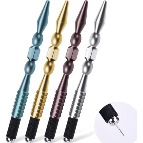 3D Permanent Make Up Machine Tattoo Pen Eyebrow Tattoo Microblading Blade Pen Pencil Manual Semi-Permanent Makeup Tool