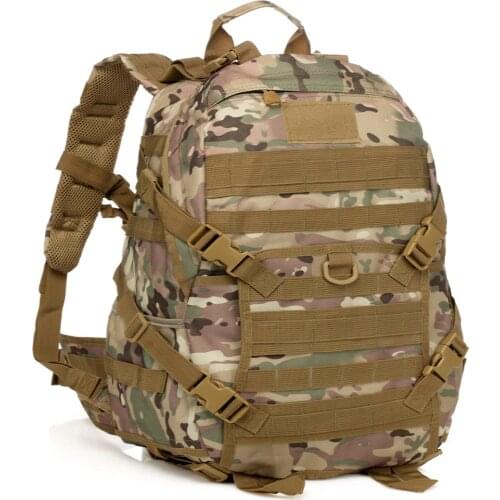Mountaineering Double Shoulder Bag TAD Tactical Rucksack Outdoor Climbing Combat Military Hiking Sport Leisure Army Fan Backpack