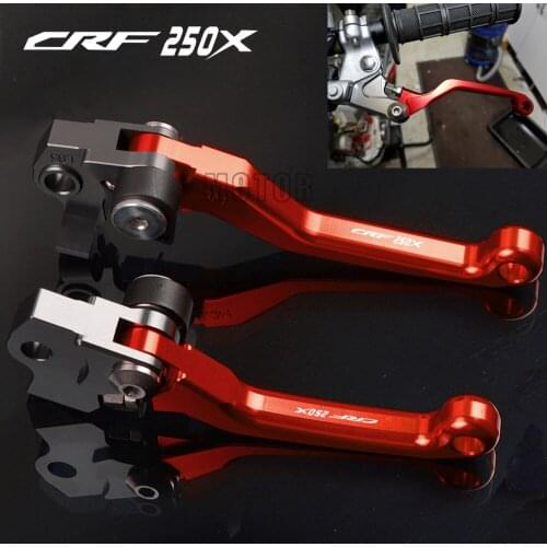 For Honda CRF250X 2004-2017 2005 CRF250 CRF 250X 250 X CNC Aluminum Motorcycle Dirt Pit Bike Motocross Pivot Brake Clutch Levers
