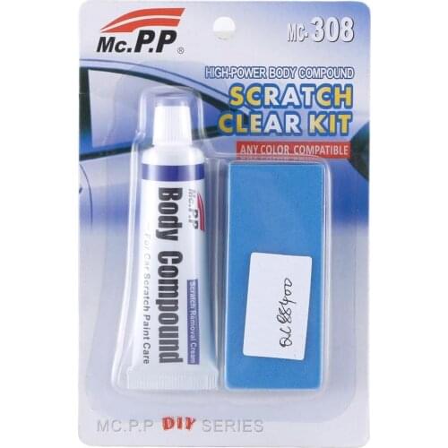 Car Wax Styling Car Body Grinding Compound MC308 Paste Set Scratch Paint Care Shampoo Auto Polishing Car Paste Polish Cleaning