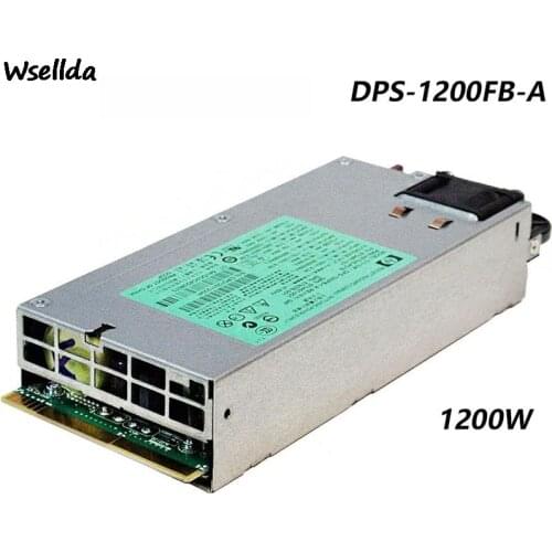 Used Mining DPS-1200FB-A DL580G5 Power Switch Graphics Card 6Pin To 8Pin HP SWITCHING POWER SUPPLY 440785-001 438202-002