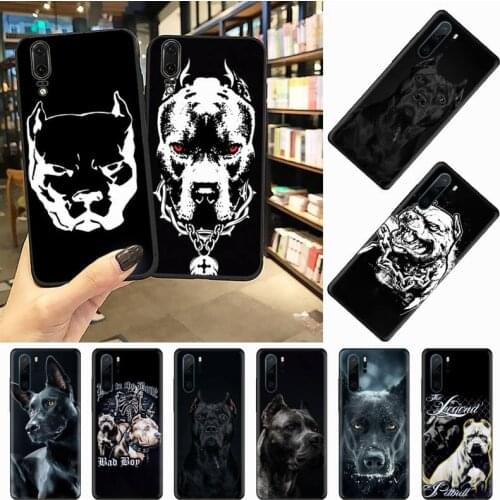 Pit Bull Lovely Dog Pitbull animal luxury Phone Case cover For Huawei honor Mate P 10 20 30 40 Pro 10i 9 10 20 8 x Lite