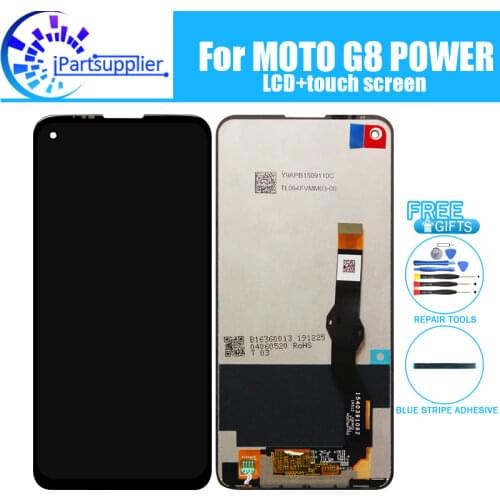 For MOTO G8 POWER LCD Display + Touch Screen Digitizer Assembly 100% New Tested LCD Screen+Touch for MOTO G8 POWER