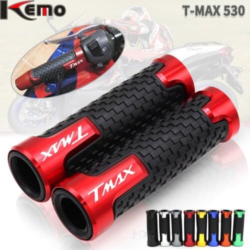 For YAMAHA TMAX T-MAX 530 500 TMAX500 TMAX530 Motorcycle Accessories CNC Aluminum Handlebar Hand Grips Handle Bar End Grip