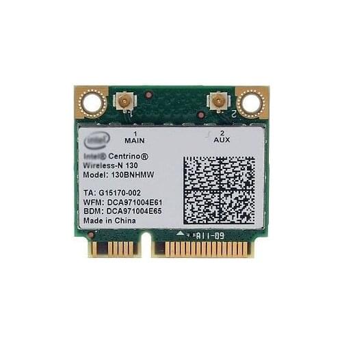 Wireless Adapter Card for Intel Centrino Wireless-N 130 130BNHMW N130 BGN Wifi bluetooth 3.0 Wireless PCIe Card