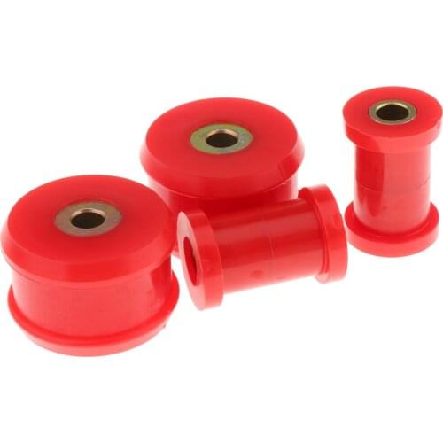 Automotive Front Control Arm Bushing Kit Red for VW Beetle MK4 1998 1999 2000 2001 2002 2003 2004 2005 2006