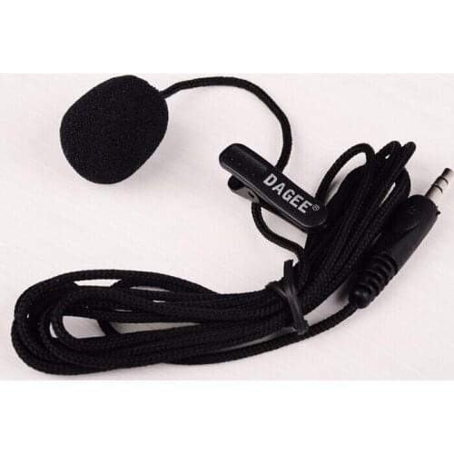 Mikrofonu Mini Microphone With Clip Cable 1.5M For Computer PC For Speaker Record Wired Micro Phone