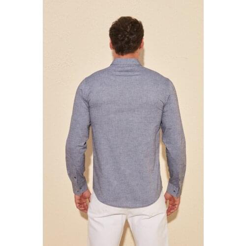 Trendyol Male Shirt Collar Slim Fit Shirt TMNSS20GO0147