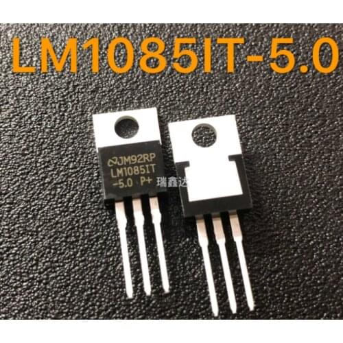 Xinyuan 10PCS/LOT LM1085IT-5.0 TO220 LM1085 TO-220 LM1085-5.0 LM1085IT-5 LM1085IT