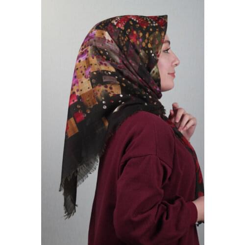 POLOİST LINEN FLAMLI SCARF DESEN-313 - RENK-12