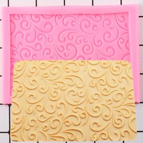 Sugarcraft Relief Lace Cake Border Fondant Mold Cookie Baking Silicone Molds Candy Polymer Clay Chocolate Cake Decorating Tools