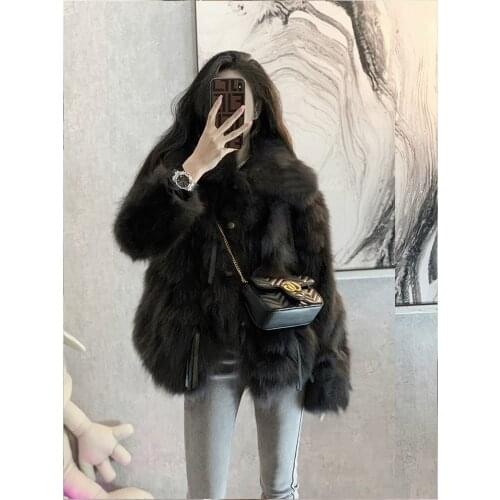 Skyenunim Fashionable Fur Coats