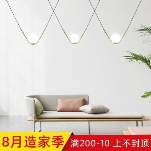 Modern Copper Sliver Shade Mirror Chandelier Light E27 LED Pendant Lamp Modern Christmas Glass Ball Lighting