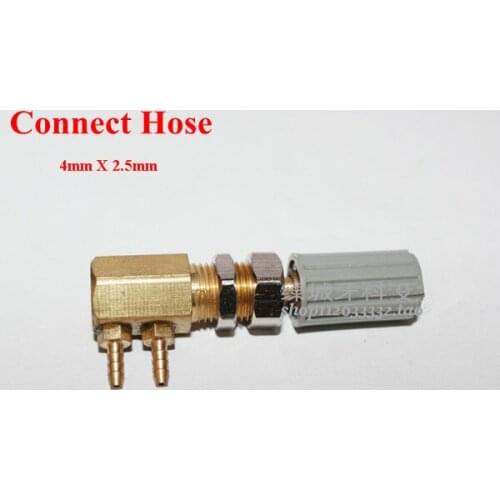 4pcs/set Dental Regulator Control Valve for Dental Chair Turbine Unit Replacement Connect 4mmX2.5mm hose