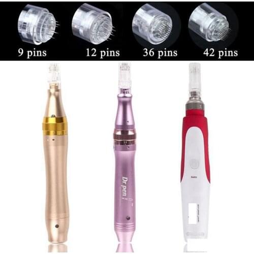 100PCS Electric Dermapen Bayonet Needles Cartridges For Ultima Derma Pen N2/M5/M7 Micro Needles 9 /12 /36 /42 Pin/ Nano