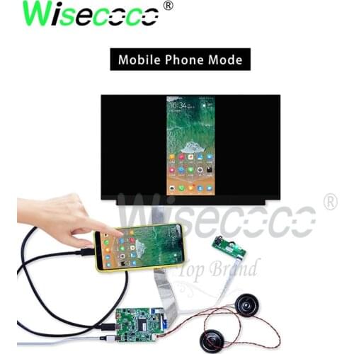 13.3 inch FHD 1920*1080 multi-touch as a screen keyboard LCD display with mini HDMI edp type-c port driver board