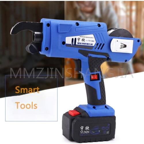 Automatic Rebar Strapping Machine Lashing Machine Charging Mode Electric Tie Silk Tools Hand Held Tie Rebar Tied Up Equipment