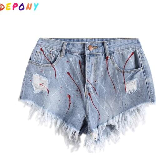 Depony Women's High Waist Shorts