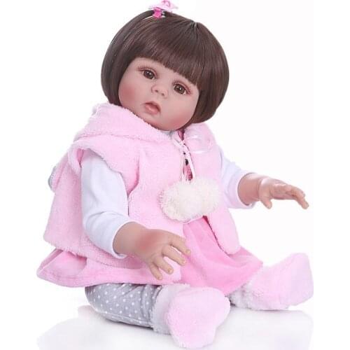 Bebes reborn doll children'toy, childrens gifts, photography props, exquisite furnishing articles, with children grow up