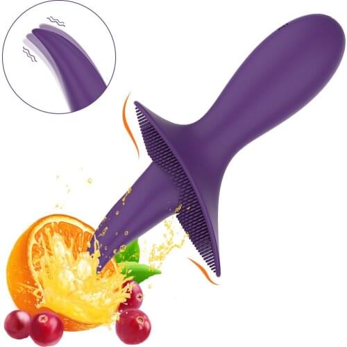 Soft Tongue Licking Dildo Vibrator Oral Sex Clitoris Massager G-Spot Vaginal Stimulator Female Masturbator Adult Toys for Couple