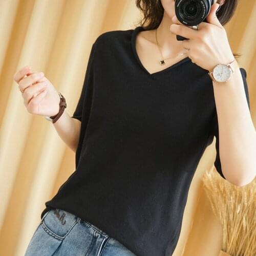 FRSEUCAG Women's V-Neck Pullovers