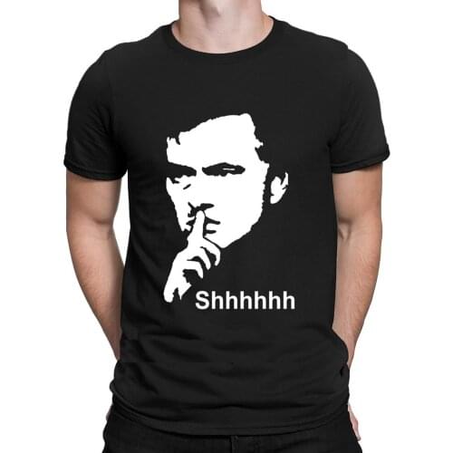Jose Mourinho Shhhh T Shirt Tee Shirt Graphic S - 6XL Design Outfit Humor Outfit Jose Mourinho Shhhh Shirt