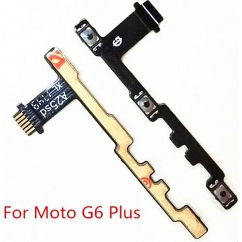 Power & Volume Side key Switch Buttons Flex Cable For Motorola Moto G6 / G6 Plus