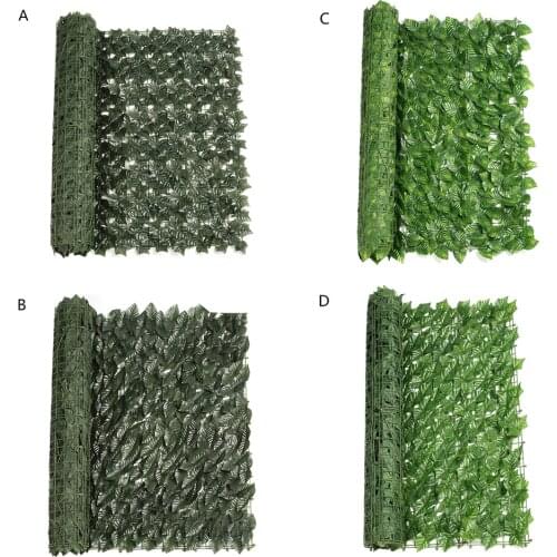 50*300CM Encrypted Artificial Hedge Simulation Green Plants Privacy Fence For Outdoor Garden Courtyard Garden Decoration