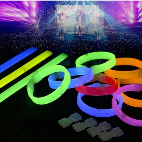 Fashion Glowing Bracelet Night Running Concert Bar Party Luminous Fluorescent Unisex Wristband Bracelet new