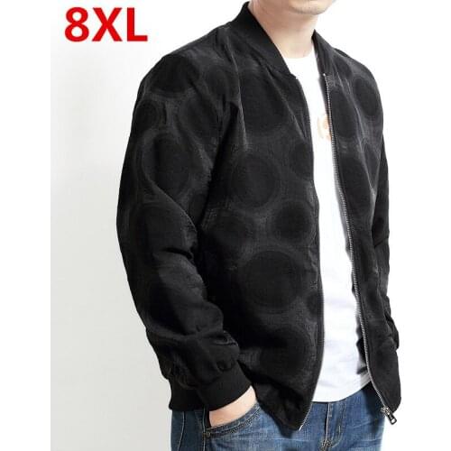 Plus size 8XL 6XL 5XL Embroidery Men Jacket Coat Man Hip Hop Streetwear Men Jacket Coat Bomber Jacket Men Clothes 2020 Sping New