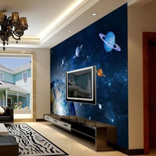 Custom mural 3D Star Universe wallpaper mural living room sofa TV background living room bedroom mural