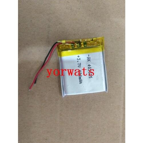New Hot A Rechargeable Li-ion Cell 3.7V polymer lithium battery 403035 400MAH direct sale