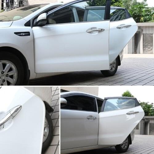 Car Anti Collision Side Door Edge Guard Rubber Bumper Protection Sticker Strip 5m