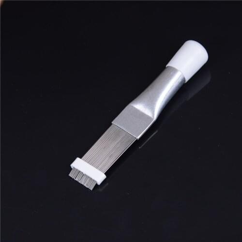 1 Pcs Stainless Steel Fin Comb Brush For Air Conditioner Blade Cooling Straightening Cleaning Tool