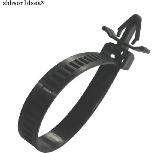 Shhworldsea auto clip and fastener releasable cable strap for honda:90672-SA0-0030,for Mazda:9928-91-053