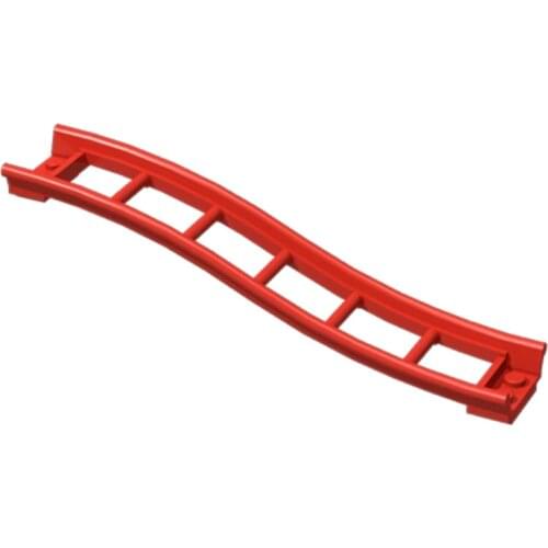 Compatible 25061 26559 26560 26561 34738 26022 Train Track Roller Coaster Ramp /Slope With Shaft /Edges Part Building Block
