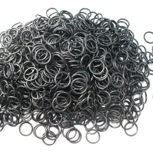 CS 1.9mm,OD27 28 30 31 32 33 34 35 36 37 mm O-ring seal NBR Rubber,pipe tube joint connector oil fuel water proof