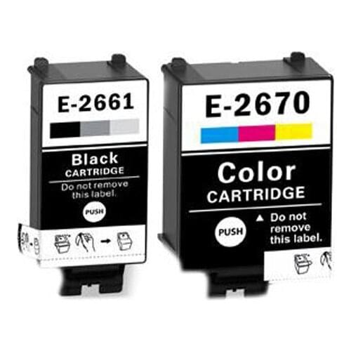 Vilaxh T2661 T2670 Ink Cartridge For Epson 2661 2670 WorkForce WF-100W 100W WF100W Inkjet Printer