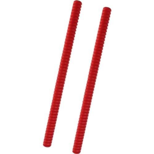 1 Pair Drumsticks Red Drum Sticks for Beginner Music Performance