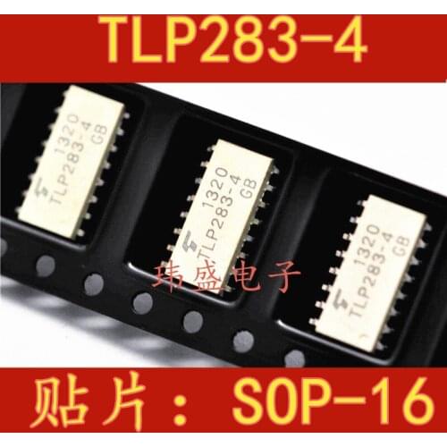10pcs TLP283-4 TLP283-4GB SOP16